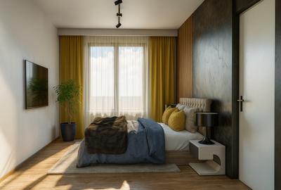 Apartament cu 2 camere decomandat în Tractorul