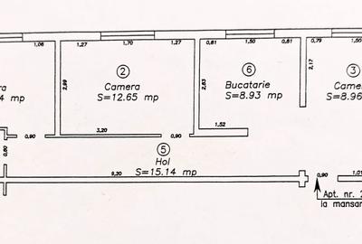 Apartament cu 3 camere, 59 mp utili, mobilat & utilat - zona Aradului - 9