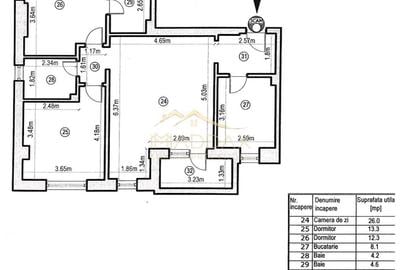 Apartament  LUX**Modern** 3 Camere**Bloc NOU //Strada Agricultori - 27