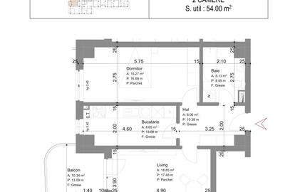 Apartament 2 camere decomandat, 64 mp, acceptam CREDIT, NOU Galata - Alexandru - 5