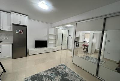 Inchiriem studio in Micro 17 , etaj 2 bloc ROKA, parcare privata, - 20