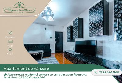 Apartament modern 2 camere cu centrala, zona Parneava, Arad - 1