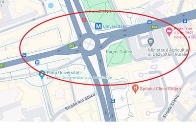 Universitate, spatiu comercial stradal, vitrina generoasa,trafic pietonal intens