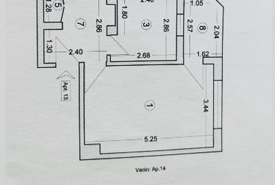 APARTAMENT 2 CAMERE DECOMANDAT ETAJ 3 (CU CENTRALA PE GAZ) - 5