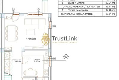 Casă tip duplex strada Macului Berceni 2 minute de bulevardul 1 Mai - 6