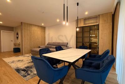 Apartament cu 3 camere decomandat, mobilat în Barbu Văcărescu