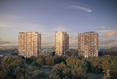 Apartament cu 2 camere semidecomandat în Pipera