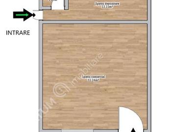 Spatiu comercial cu 2 intrari ultracentral Nicolae Balcescu din Sibiu - 2