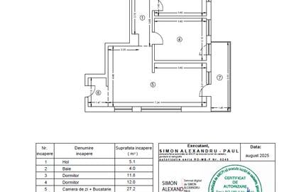 Eclipsei metrou Leonida apartament 3 camere. - 2