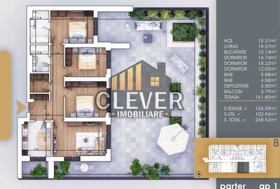 Apartament cu 4 camere decomandat în Theodor Pallady