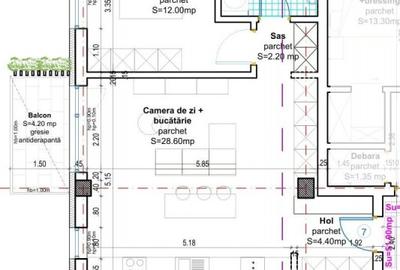 Oportunitate! Ap. nou, 52 mp utili, Baciu, disponibil la parter, et. 1 si 2 - 1
