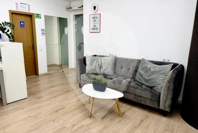 Birou de inchiriat mobilat utilst complet - 10 birouri individuale - 2
