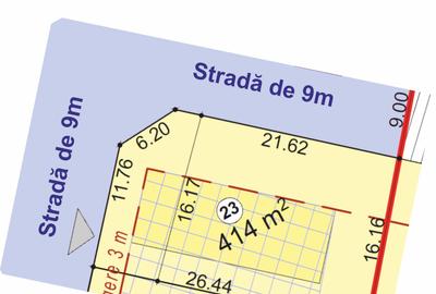 Vând acum un lot de teren construcție casa în Sibiu. str Viile Sibiului. - 1
