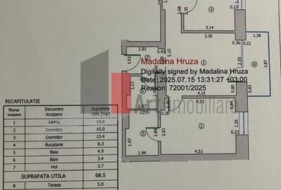 Vanzare apartament 3 camere mobilat utilat Novum 56 Gorjului Lujerului Militari - 13