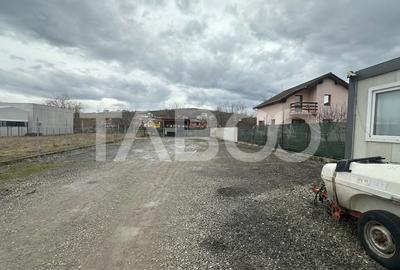 Teren 700mp de inchiriat parc auto la drum principal Sura Mare Sibiu - 1
