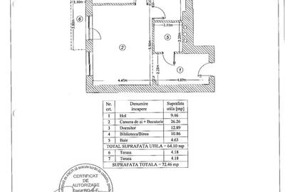 Apartament Lux 2 Camere Luxuria Domenii I Curte 56mp - 18