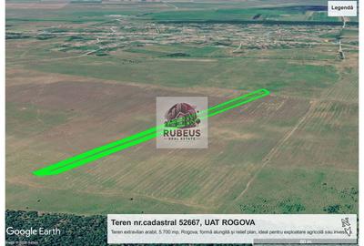 💎 BEST BUY AGRICOL: 1 HECTAR TEREN ROGOVA | CADUSTRU EFECTUAT | PREȚ - 4