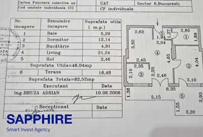 Apartament 2 camere, transformat în 3 camere, Complex Primăvara - 14