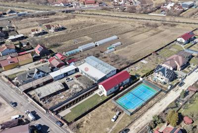 Teren intravilan cu hala construita - 24