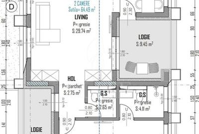 Apartament 2 camere în zona  MARASTI - 1