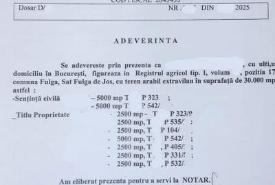 Vand teren arabil, extravilan - 3