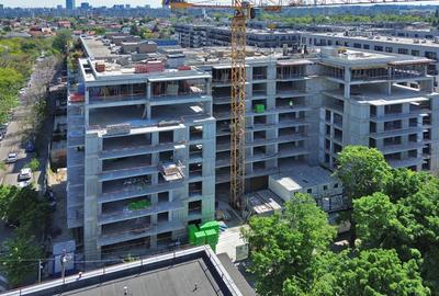 Vedere spre parc - apartament 4 camere de vânzare - zona Domenii - 3