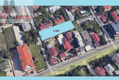 Teren Construcții intravilan de 1361 mp, în Pipera