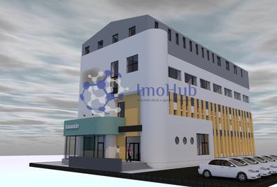 Clădire comercială 1.640 mp, teren 1.175 mp – zona Dacia, Iași - 1