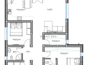Casa la Rosu Domnesti, 4 Cam, Teren 500mp, Comision 0% - 8