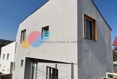 Casă cuplată modernă, 160 mp utili, semifinisată, curte amenajată - 12