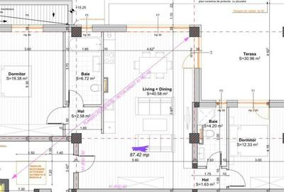 Penthouse exclusivist | Terasă 31 mp | 2 dormitoare | 2 băi | 2 parcări - 17