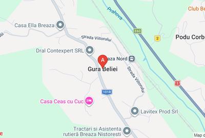 BREAZA  - TEREN + CONSTRUCTIE INCEPUTA -autorizatie - 1