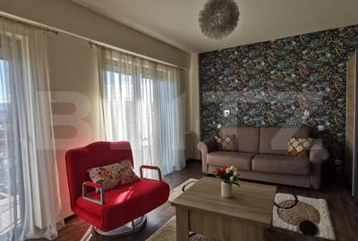 Apartament tip studio, 32 mp, complet mobilat, cu balcon, zona Piața 1 Mai - 2