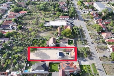 Teren 900 mp cu cladire de birouri pt depozit, parc auto,  centru logistic, etc - 2
