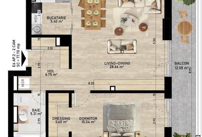 Gemina By The Lake apartamente de lux Omv Pipera comision 0 - 9
