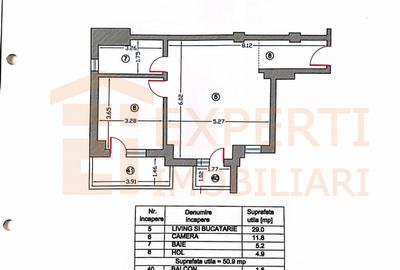 Apartament 2 camere de vânzare în KM 5, bloc nou - 5