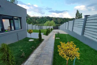 Vila spectaculoasa cu Piscina Incalzita | Malul Lacului Corbeanca | Teren 1000mp - 13