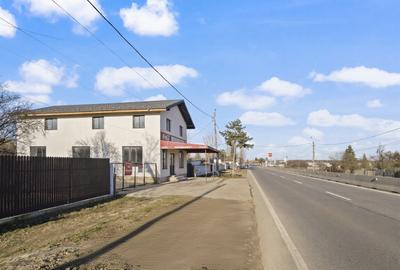 Construcție comercială rezidențială 273mp, spălătorie auto și depozit 127 mp DN1 - 1