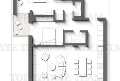 Apartament Premium cu 3 camere cu terase | Vedere directa la mare si padure - Pr - 2