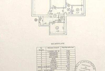 3 camere | etaj 1 | bloc anvelopat | 550 m Metrou Raul Doamnei - 11