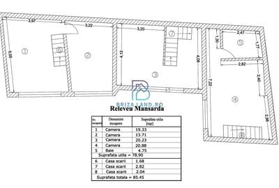 Soseaua  Chitilei, Crusovat, casa P+Pod, sup. 238mp, 9 camere - 3 apartamente - 30