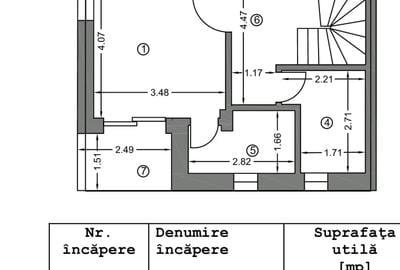 FARA COMISIOANE CASA TOP 5 camere P+1+ M 3 bai incalzire pardoseala LA CHEIE - 45