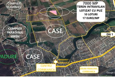 Proprietar - Teren intravilan - PUZ – pentru investiție/dezvoltare rezidențială! - 1
