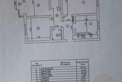 Apartament - 3 camere - decomandat - Doamna Ghica - 10