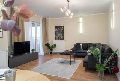 COMISION 0%-Parc Verdi Apt 3 cam superb 75mp, vedere lac, complet mobilat/utilat - 1