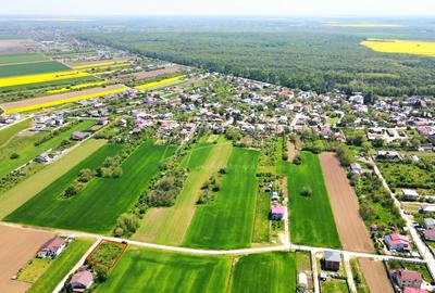 Teren intravilan in zona rezidentiala, la 1 km de A0 si A1 - 38