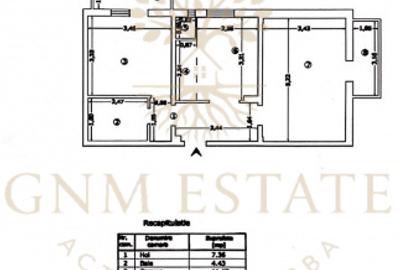 2 Camere cu doua balcoane Centrala Proprie Metrou Gorjului - 10