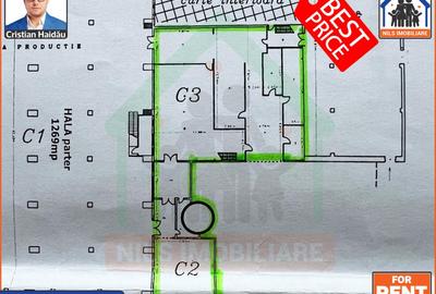 Pret bomba! 2,5 e/mp! Hala productie/depozitare/birouri | IMGB - S4 - 8