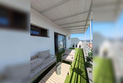 Penthouse pe 2 niveluri cu terase, parcare in Buna Ziua! comision 0% - 4