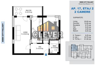 Apartament 2 Camere Pallady - metrou Teclu